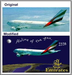 online training commercial art designing sample