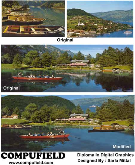 online training commercial art designing sample